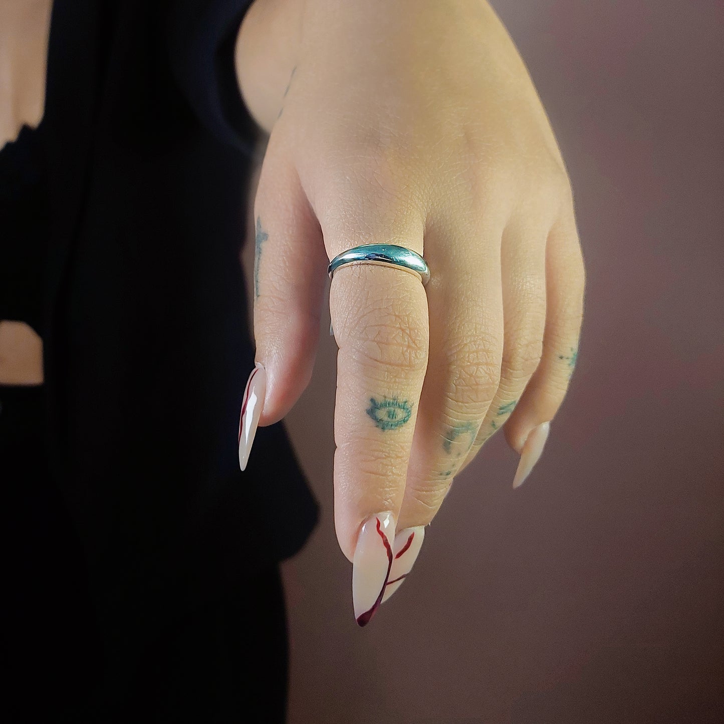 Anillo de plata