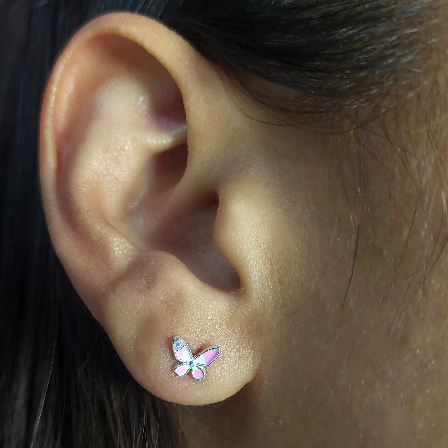 Aros con Tope Plata