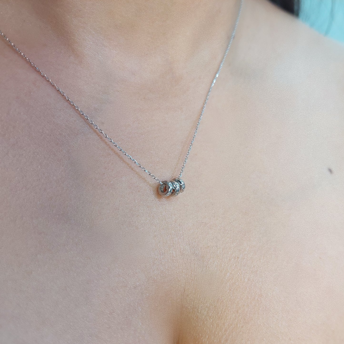 Collar de plata mary