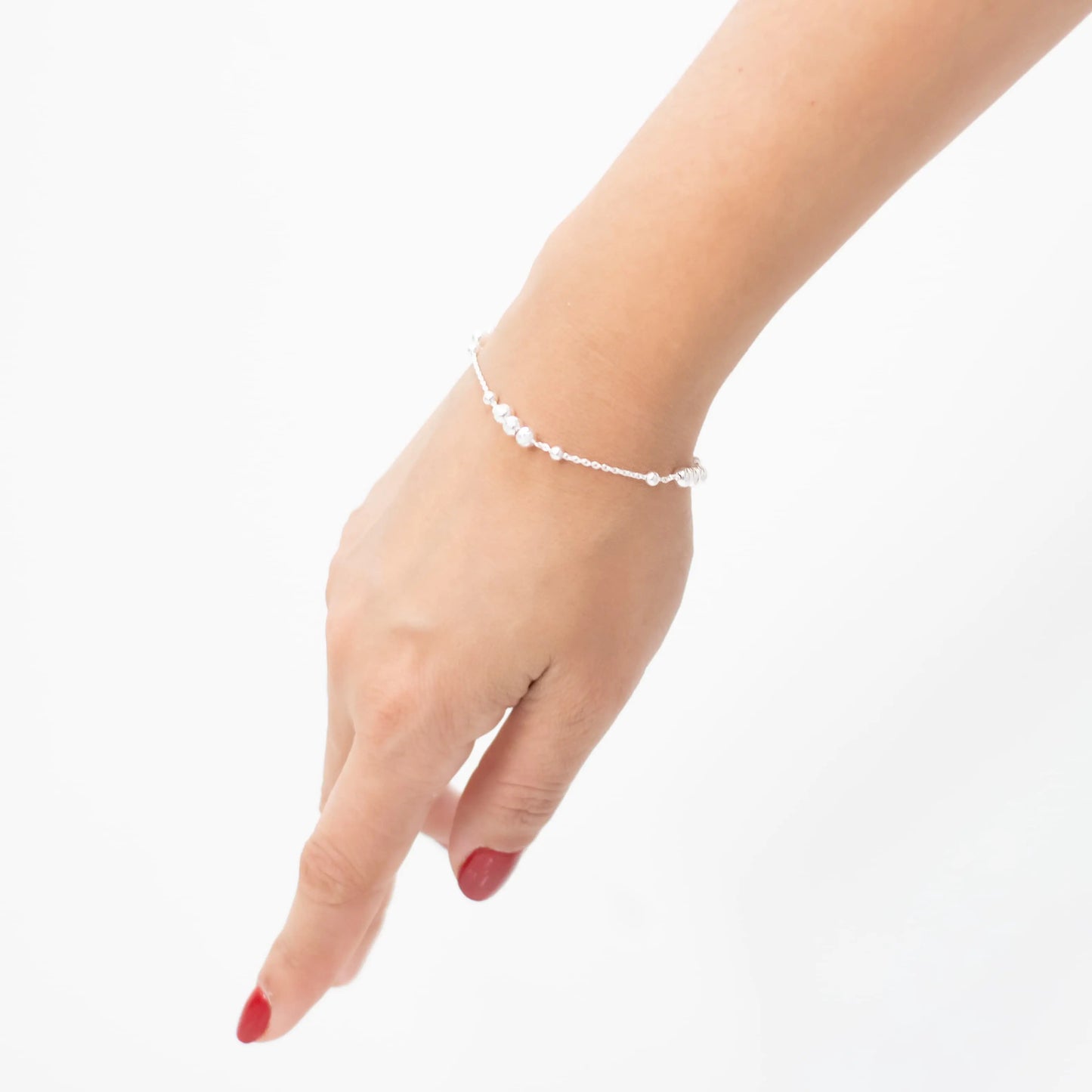 pulsera de plata mujer