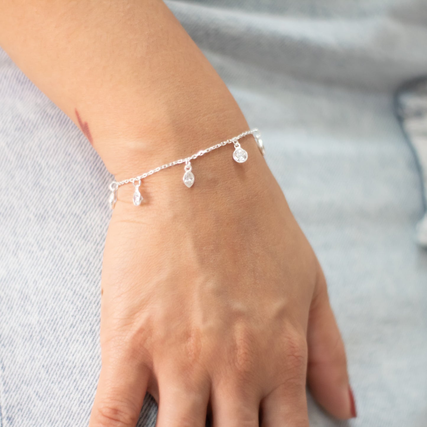 pulsera de plata mujer 4
