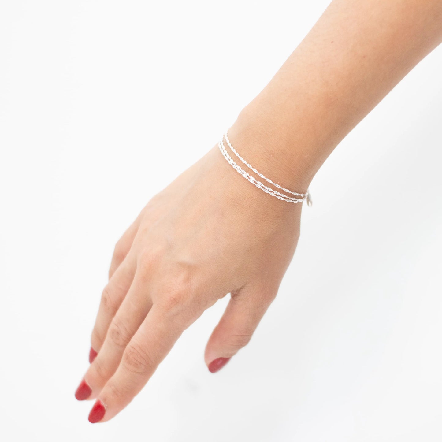 Pulsera de plata mujer