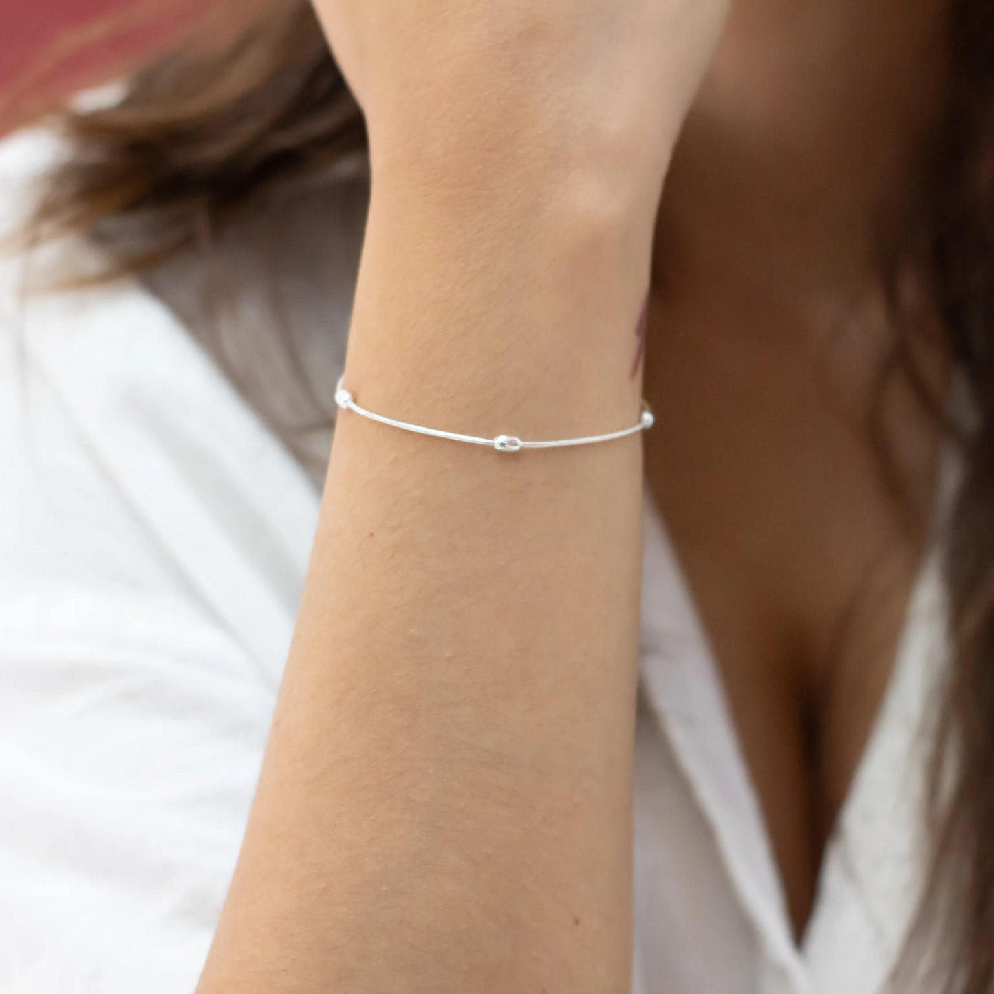 pulsera de plata mujer soren