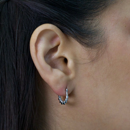 argollas de plata mujer coralie