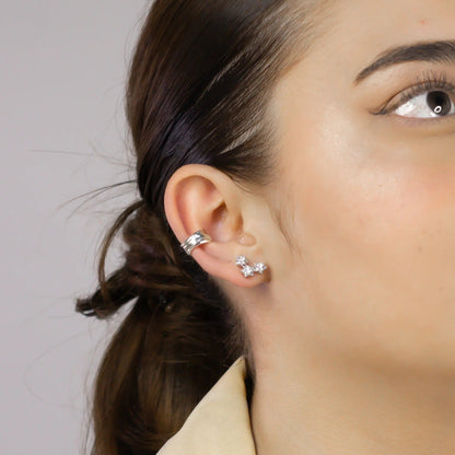 Aros de plata 925 Lira