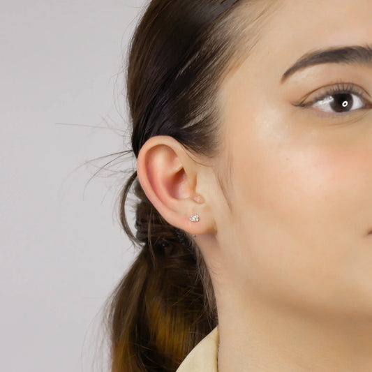 Aros de plata 925 trimeras