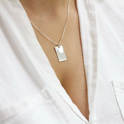 Collar Medalla - Rectángulo