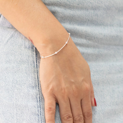pulsera de plata mujer errat 4