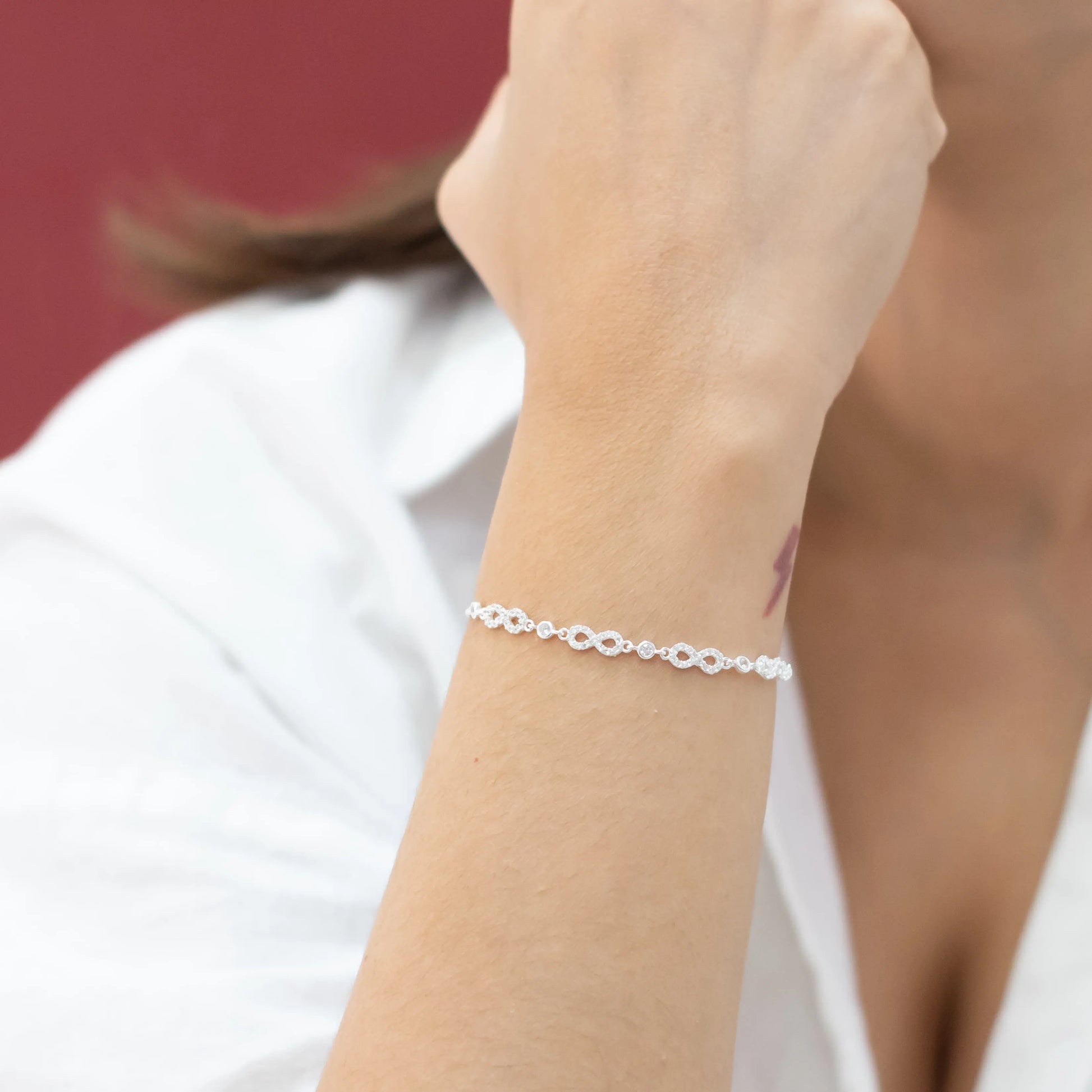 pulsera de plata mujer